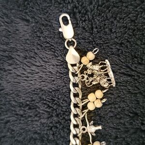 silver bracelet horse